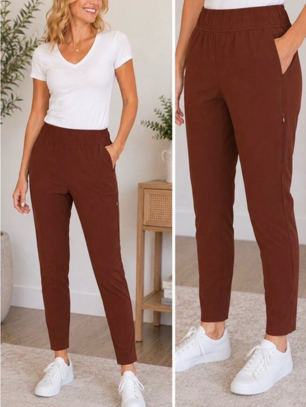 alder apparel Open Air Pant in Clay